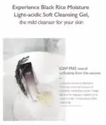 Haru Haru Wonder Black Rice Moisture Cleansing Gel 100ml - Image 3