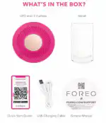 FOREO UFO Mini Pearl Pink | Smart Mask Treatment Device for Radiant Skin - Image 7