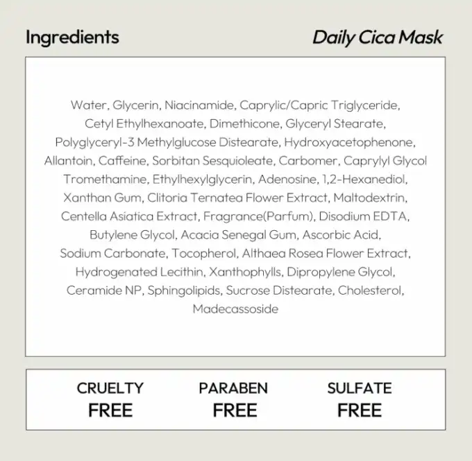 LAPCOS Cica Sheet Mask | Soothing & Calming Care for Sensitive Skin - Image 6
