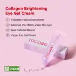 TOCOBO Collagen Brightening Eye Gel Cream - Image 3