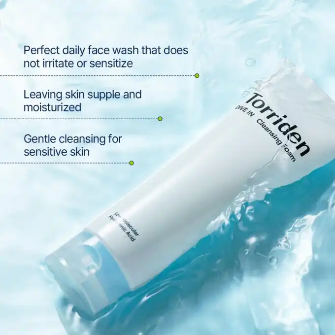 Torriden DIVE IN Cleansing Foam - Image 3