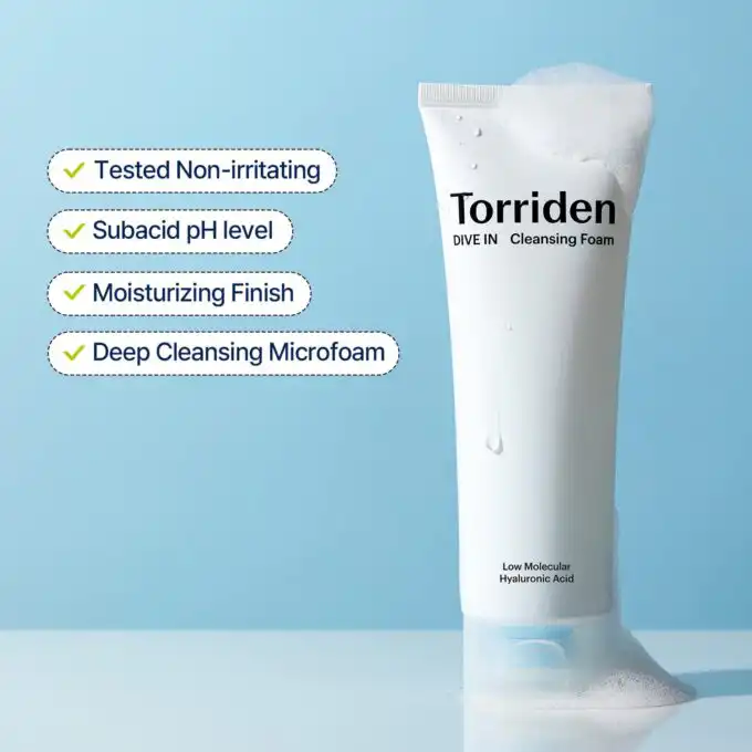 Torriden DIVE IN Cleansing Foam - Image 2