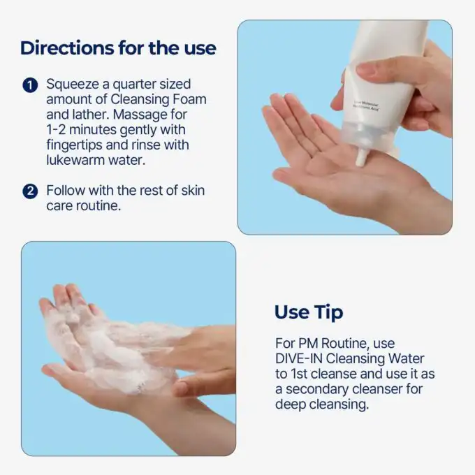 Torriden DIVE IN Cleansing Foam - Image 5