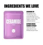 LAPCOS Ceramide Firming Sheet Mask | Deep Hydration & Skin Barrier Repair - Image 6
