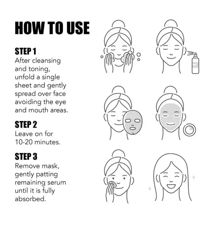 LAPCOS Ceramide Firming Sheet Mask | Deep Hydration & Skin Barrier Repair - Image 2