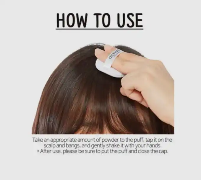 APIEU Oily Hair Dry Powder - Image 3