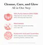 Medicube PDRN Pink Niacinamide Whip Cleanser 120g - Image 4