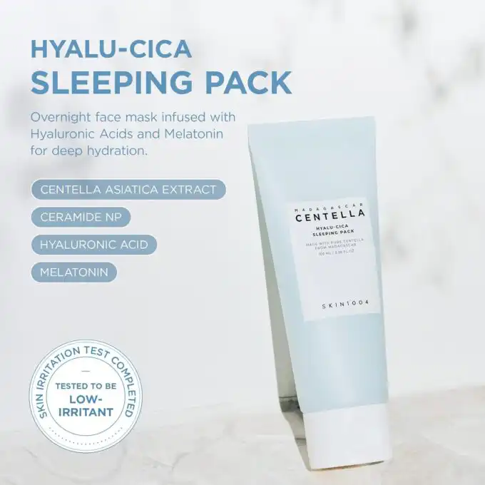 Skin1004 Madagascar Centella Hyalu Cica Sleeping Pack - Image 2
