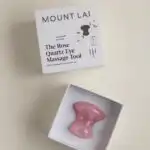 Mount Lai Rose Quartz Eye Massage Tool