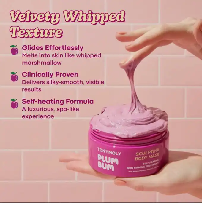 Plum Bum Self Heating Sculpting Body Mask - Image 3