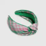 Glow Prep Headband Gingham