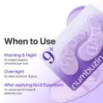 Buy Numbuzin No 9 Nad+ Collagen Under Eye Patches - Image 6