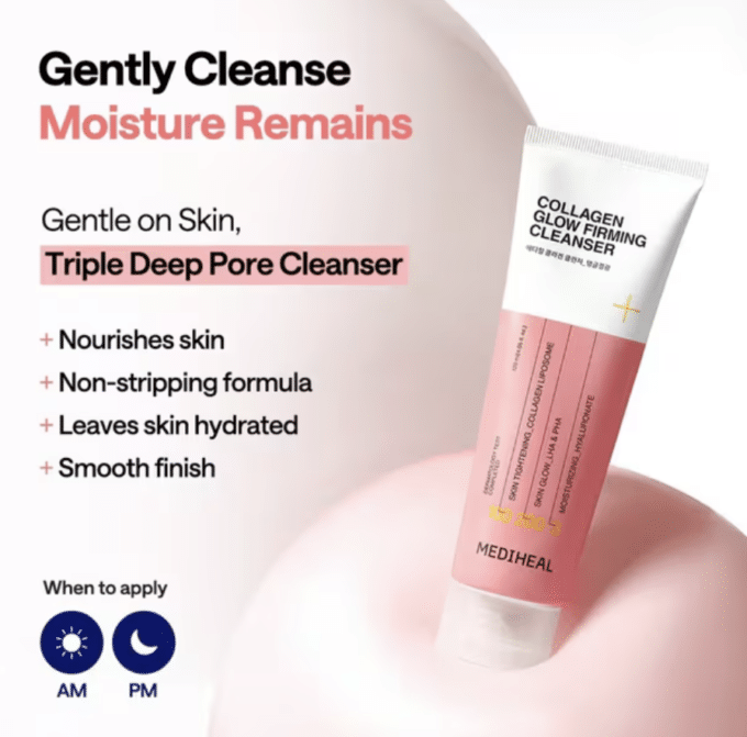 Mediheal Collagen Glow Firming Cleanser - Image 3