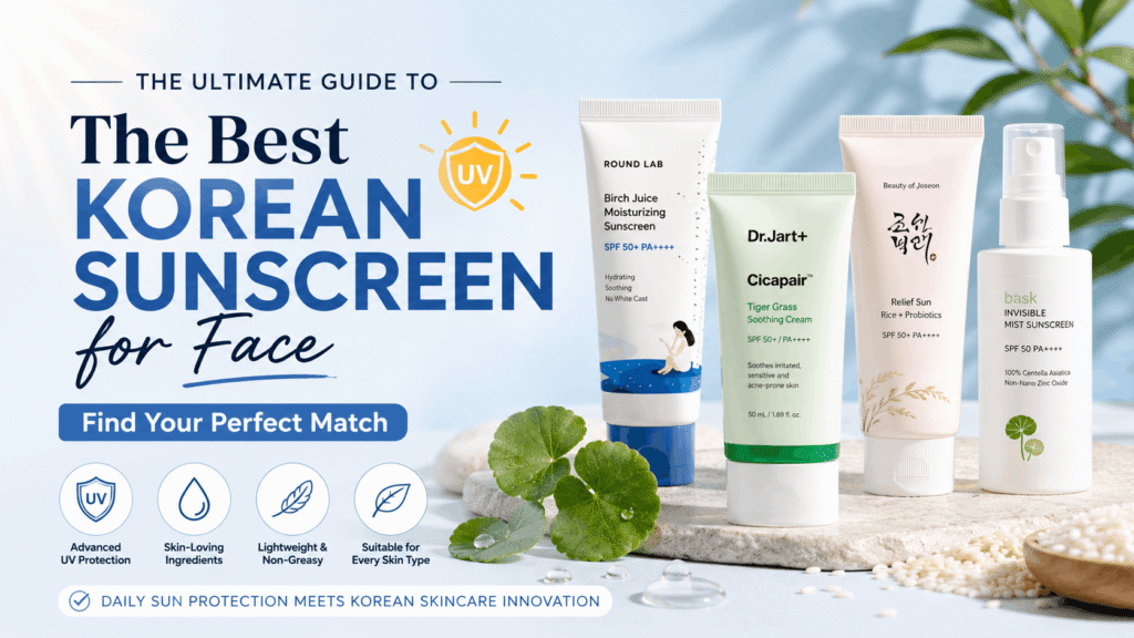 Best Korean Sunscreen for Face