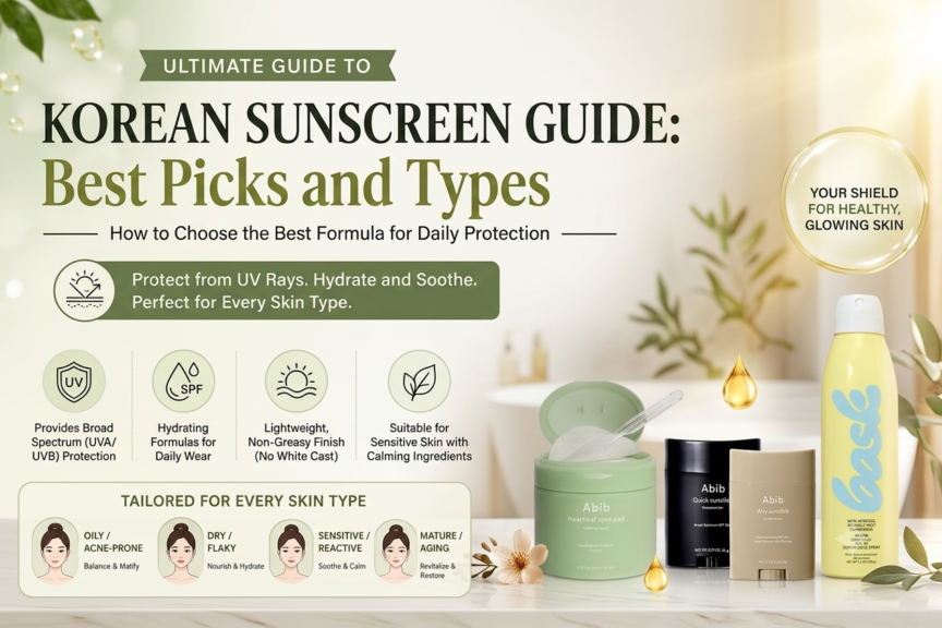 Korean Sunscreen Guide Best Picks and Types