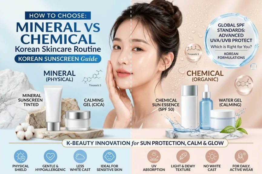 Mineral vs Chemical Korean Sunscreen Which One Is Right for You