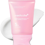 Medicube PDRN Collagen Gua Sha Neck Wrinkle Cream for lifting and firming sagging skin
