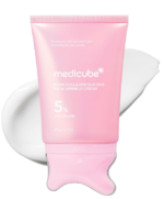 Medicube PDRN Collagen Gua Sha Neck Wrinkle Cream for lifting and firming sagging skin