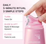 Concentrated PDRN and Collagen cream texture for deep wrinkle repair and skin elasticity