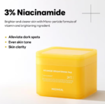 MEDIHEAL Brightening & Firming Duo: Vitamide Brightening Pad (100 Pads) + Collagen Capsule Patch (120 Patches) | Korean Skincare Bundle - Image 7