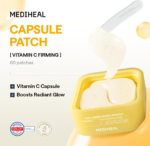 MEDIHEAL Brightening & Firming Duo: Vitamide Brightening Pad (100 Pads) + Collagen Capsule Patch (120 Patches) | Korean Skincare Bundle - Image 4
