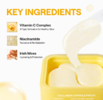 MEDIHEAL Brightening & Firming Duo: Vitamide Brightening Pad (100 Pads) + Collagen Capsule Patch (120 Patches) | Korean Skincare Bundle - Image 2