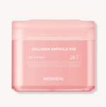 MEDIHEAL Total Anti-Aging & Firming Duo: Collagen Ampoule Pad (100 Pads) + Retinol Collagen Capsule Patch (120 Patches) | Korean Skincare Bundle - Image 4