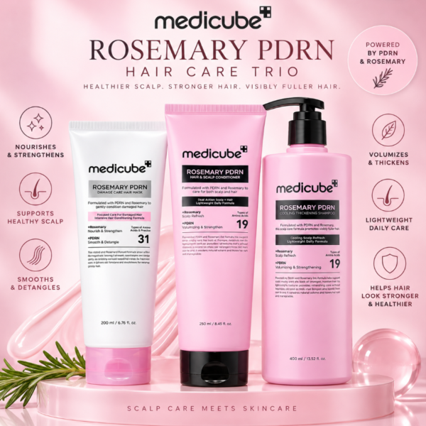Medicube Complete Scalp & Hair Restoration Trio