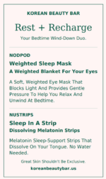 The Deep Sleep & Relaxation Duo (Weighted Eye Mask + Fast-Acting Sleep Strips) - Image 2