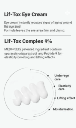 MEDI-PEEL Peptide 9 Bio Tox Ampoule + Lif-Tox Eye Cream Set - Image 4