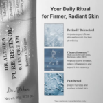 Dr. Althea Complete 5-Piece Glass Skin Routine Set: Pure Grinding Cleansing Balm + Amino Acid Bubble Cleanser + Vitamin C Serum + 0.15% Retinol Cream + 147 Barrier Cream | Korean Double Cleanse & Skin Cycling Bundle - Image 4