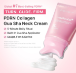 Targeted Neck & Chest Firming Set | Medicube PDRN Collagen Gua Sha Cream + KBB Chest Smoothing Patch - Image 2